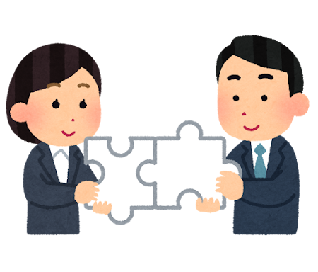 パズルを組み合わせる